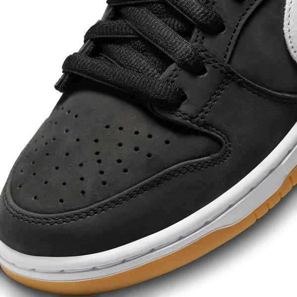 Nike SB Dunk Low Pro ISO Black - White - Gum Light Brown-Black Sheep Skate Shop