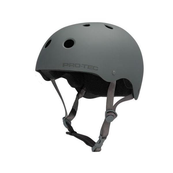 Protec Classic Skateboard Helmet Matte Grey-Black Sheep Skate Shop