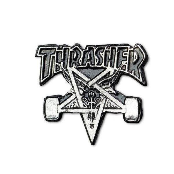 Thrasher Skategoat Lapel Pin-Black Sheep Skate Shop