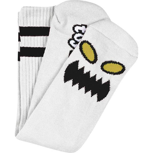 Toy Machine Monster Socks White-Black Sheep Skate Shop
