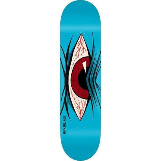 Toy Machine Skateboards Mad Eye Blue Deck 7.75"-Black Sheep Skate Shop