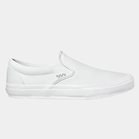 Vans Skate Slip On True White - White-Black Sheep Skate Shop