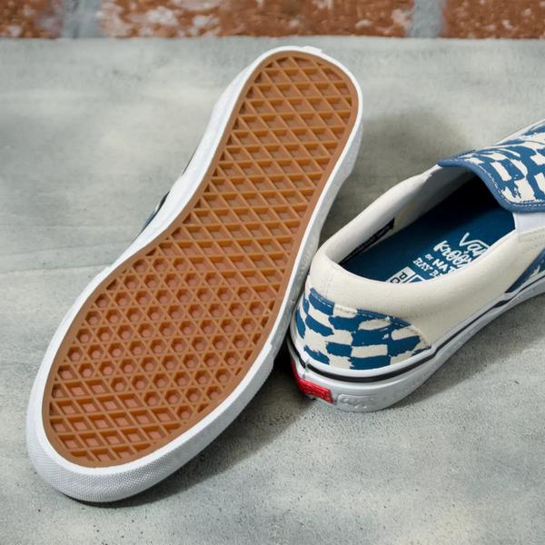 Vans x Krooked Skateboards Skate Slip On VCU By Natas For Ray 