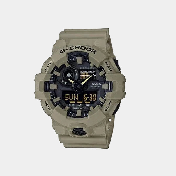 Casio G-Shock Analog-Digital Watch GA700UC-5A Tan-Black Sheep Skate Shop